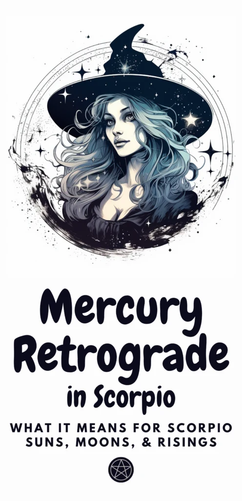 Mercury retrograde in Scorpio zodiac