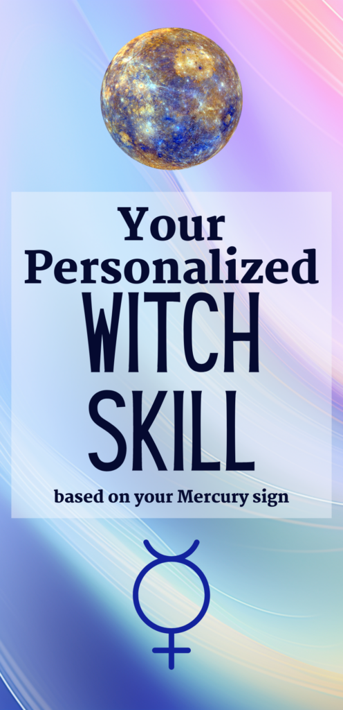 Your Secret Witchy Skill Based on Your Mercury Sign astrology