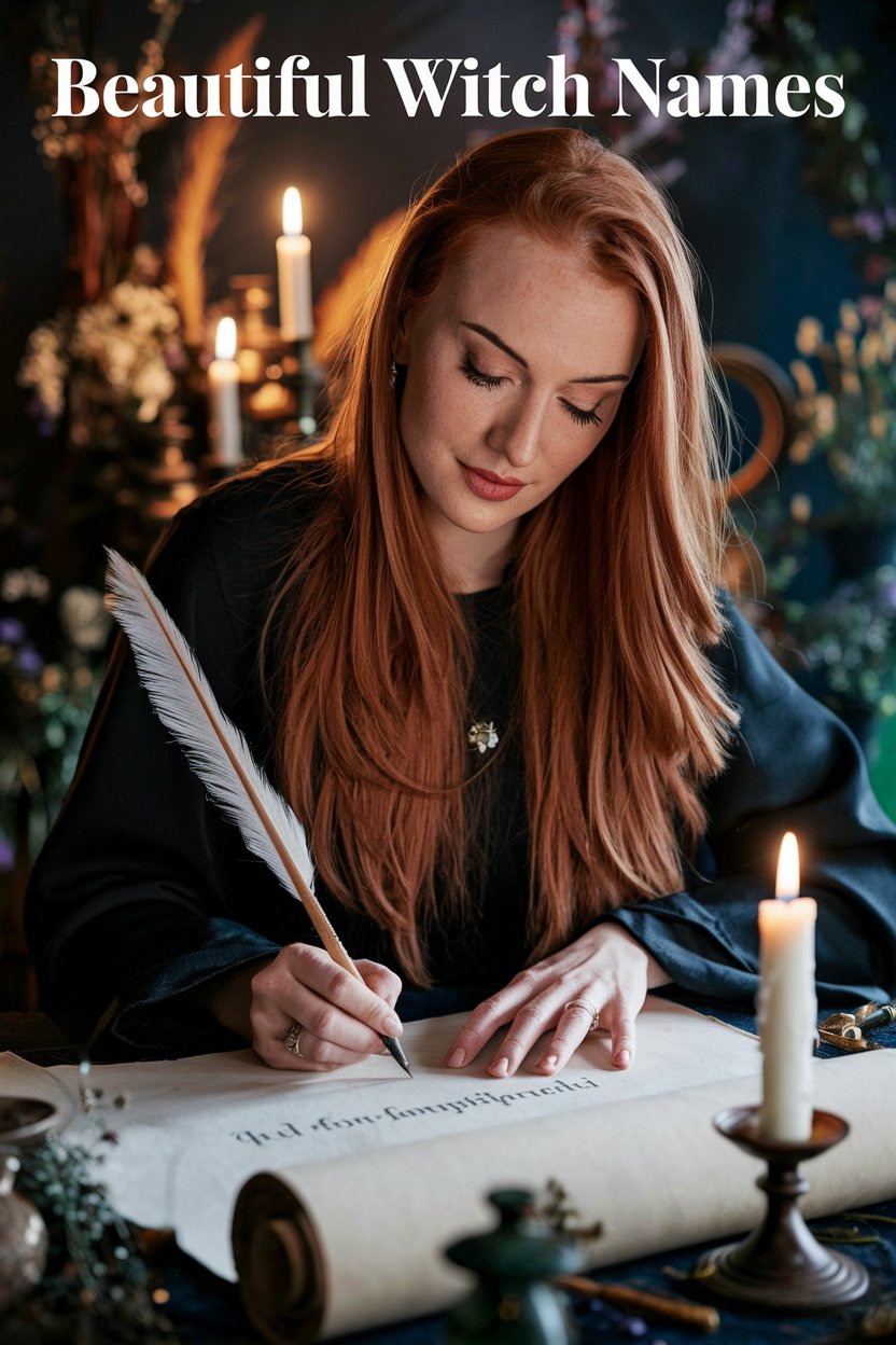 Decorative Image | Beautiful Witch Names: Choosing A Magical Name | Witch names are a popular topic of debate and conversation in the witch and pagan communities.
