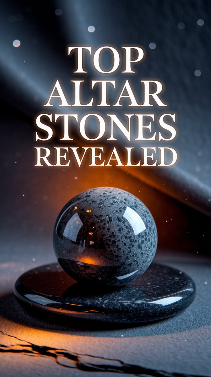 A minimalist image of a white marble sphere with subtle grey marbling, glowing softly against a charcoal backdrop. Around the base, a thin ring of warm amber light appears as a halo. The text, large and golden amber, arches gently over the top of the sphere, inviting intrigue while remaining simple and clean.